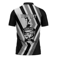 Cavalier Jamaica Football Custom Zipper Polo Shirt Est 1962 Go Champions - Wonder Print Shop