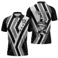 Cavalier Jamaica Football Custom Zipper Polo Shirt Est 1962 Go Champions - Wonder Print Shop