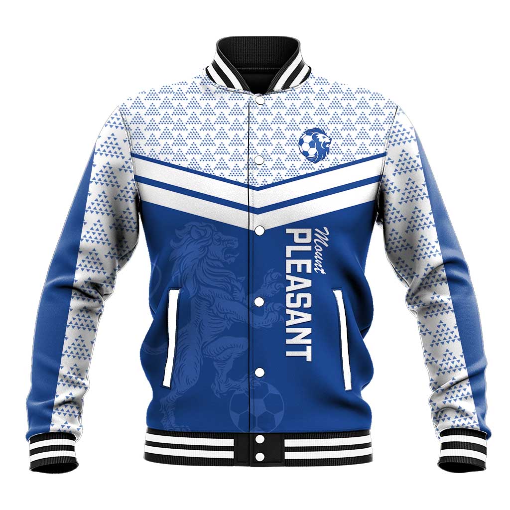 Mount Pleasant Jamaica Football Custom Baseball Jacket Come On Stush - Wonder Print Shop