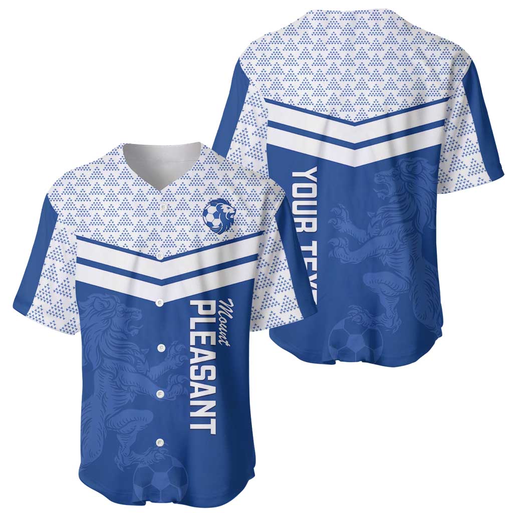 Mount Pleasant Jamaica Football Custom Baseball Jersey Come On Stush - Wonder Print Shop