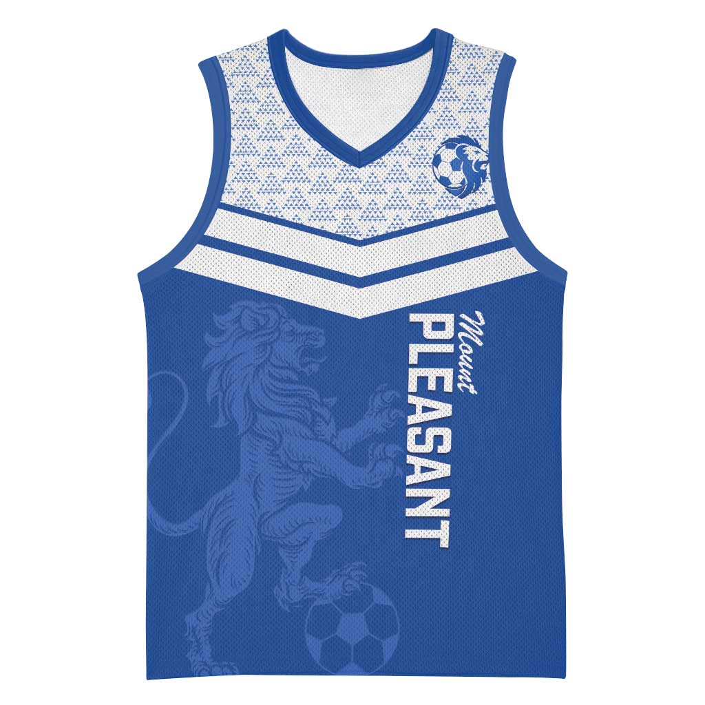 Mount Pleasant Jamaica Football Custom Basketball Jersey Come On Stush - Wonder Print Shop