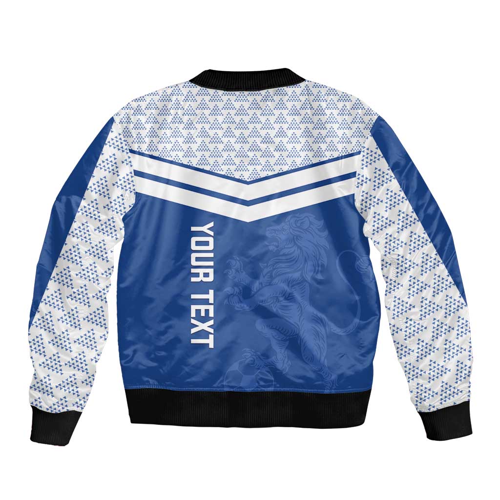 Mount Pleasant Jamaica Football Custom Bomber Jacket Come On Stush - Wonder Print Shop