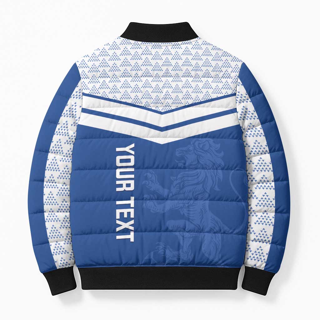 Mount Pleasant Jamaica Football Custom Bomber Puffer Jacket Come On Stush - Wonder Print Shop