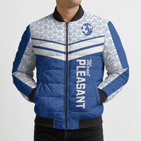 Mount Pleasant Jamaica Football Custom Bomber Puffer Jacket Come On Stush - Wonder Print Shop