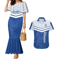 Mount Pleasant Jamaica Football Custom Couples Matching Mermaid Dress and Hawaiian Shirt Come On Stush - Wonder Print Shop