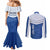 Mount Pleasant Jamaica Football Custom Couples Matching Mermaid Dress and Long Sleeve Button Shirt Come On Stush - Wonder Print Shop