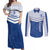Mount Pleasant Jamaica Football Custom Couples Matching Off Shoulder Maxi Dress and Long Sleeve Button Shirt Come On Stush - Wonder Print Shop