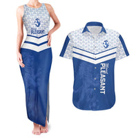 Mount Pleasant Jamaica Football Custom Couples Matching Tank Maxi Dress and Hawaiian Shirt Come On Stush - Wonder Print Shop