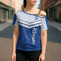 Mount Pleasant Jamaica Football Custom Cross Shoulder Shirt Come On Stush - Wonder Print Shop