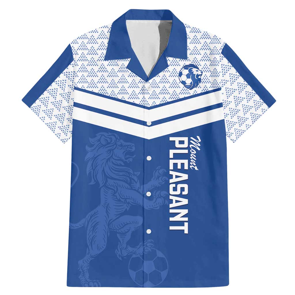 Mount Pleasant Jamaica Football Custom Family Matching Mermaid Dress and Hawaiian Shirt Come On Stush - Wonder Print Shop