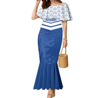 Mount Pleasant Jamaica Football Custom Family Matching Mermaid Dress and Hawaiian Shirt Come On Stush - Wonder Print Shop