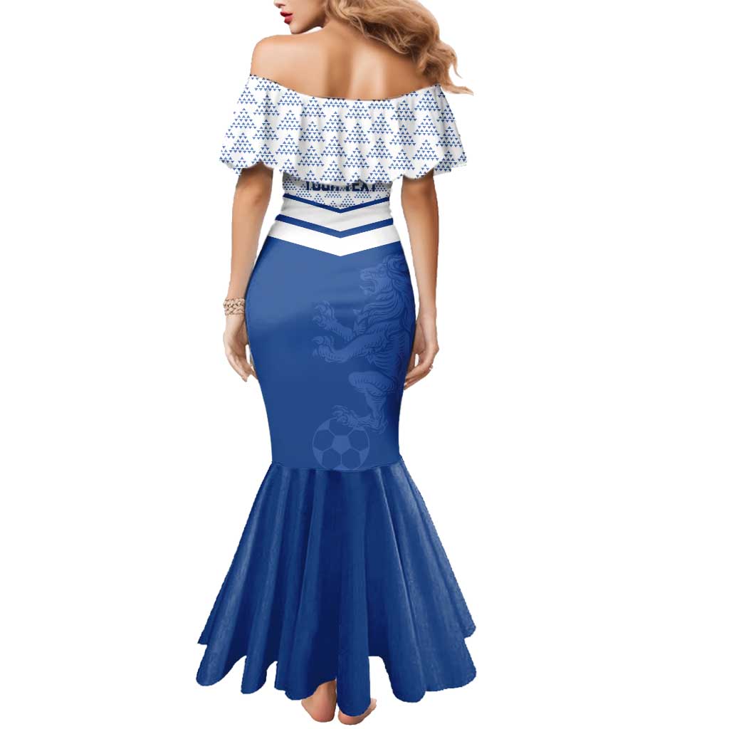 Mount Pleasant Jamaica Football Custom Family Matching Mermaid Dress and Hawaiian Shirt Come On Stush - Wonder Print Shop