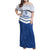 Mount Pleasant Jamaica Football Custom Family Matching Off Shoulder Maxi Dress and Hawaiian Shirt Come On Stush - Wonder Print Shop