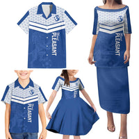 Mount Pleasant Jamaica Football Custom Family Matching Puletasi and Hawaiian Shirt Come On Stush - Wonder Print Shop