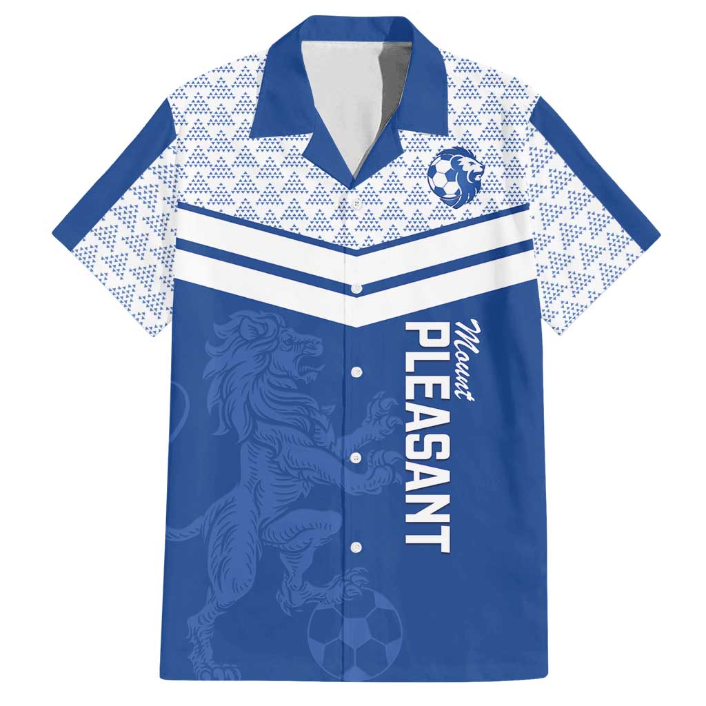 Mount Pleasant Jamaica Football Custom Family Matching Puletasi and Hawaiian Shirt Come On Stush - Wonder Print Shop