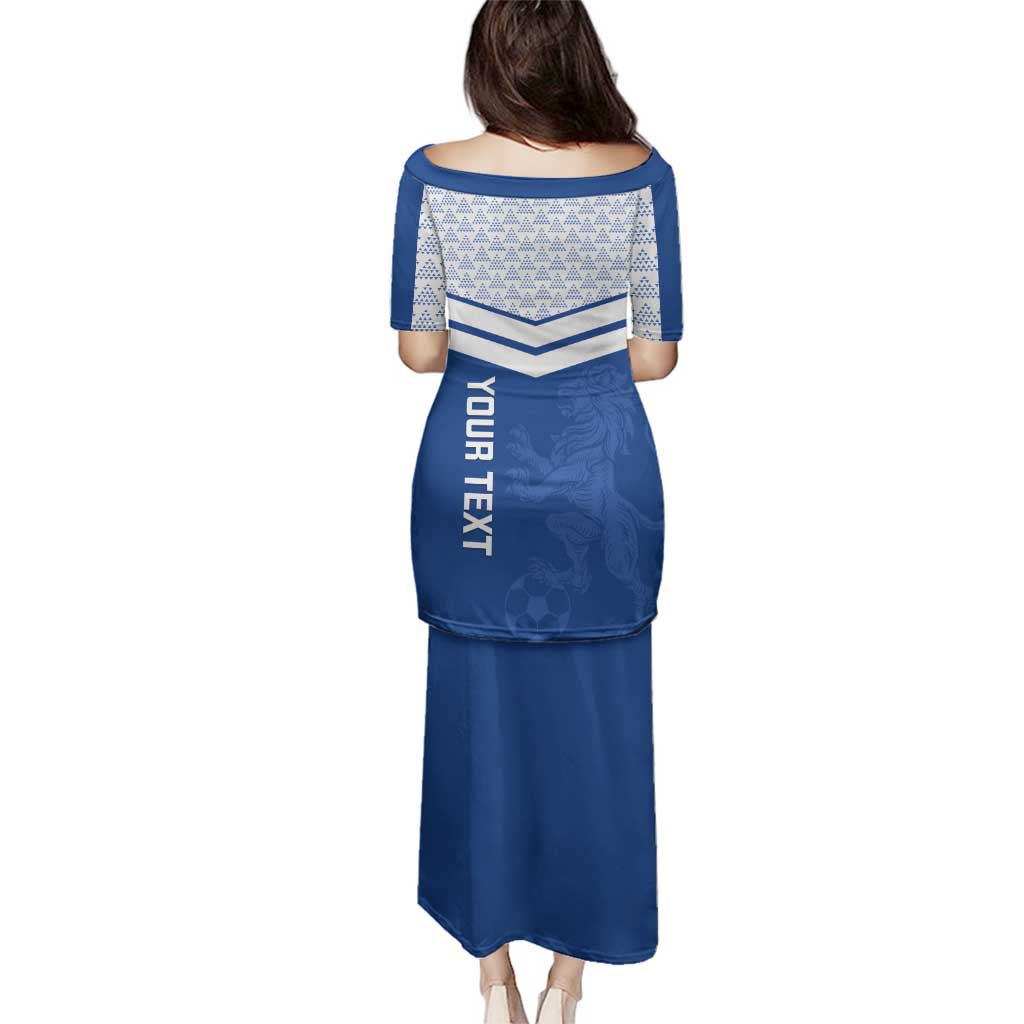 Mount Pleasant Jamaica Football Custom Family Matching Puletasi and Hawaiian Shirt Come On Stush - Wonder Print Shop