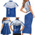 Mount Pleasant Jamaica Football Custom Family Matching Short Sleeve Bodycon Dress and Hawaiian Shirt Come On Stush - Wonder Print Shop