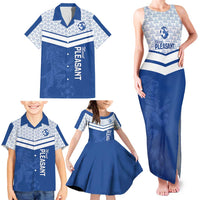 Mount Pleasant Jamaica Football Custom Family Matching Tank Maxi Dress and Hawaiian Shirt Come On Stush - Wonder Print Shop