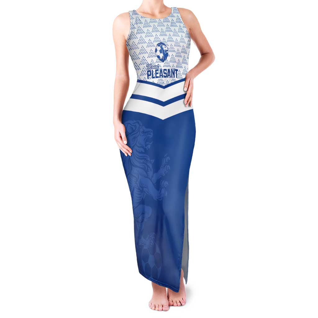 Mount Pleasant Jamaica Football Custom Family Matching Tank Maxi Dress and Hawaiian Shirt Come On Stush - Wonder Print Shop