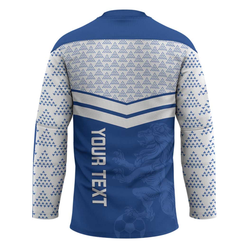 Mount Pleasant Jamaica Football Custom Hockey Jersey Come On Stush - Wonder Print Shop