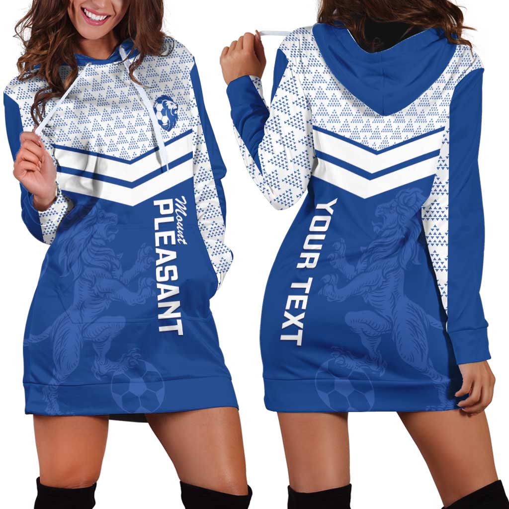 Mount Pleasant Jamaica Football Custom Hoodie Dress Come On Stush - Wonder Print Shop