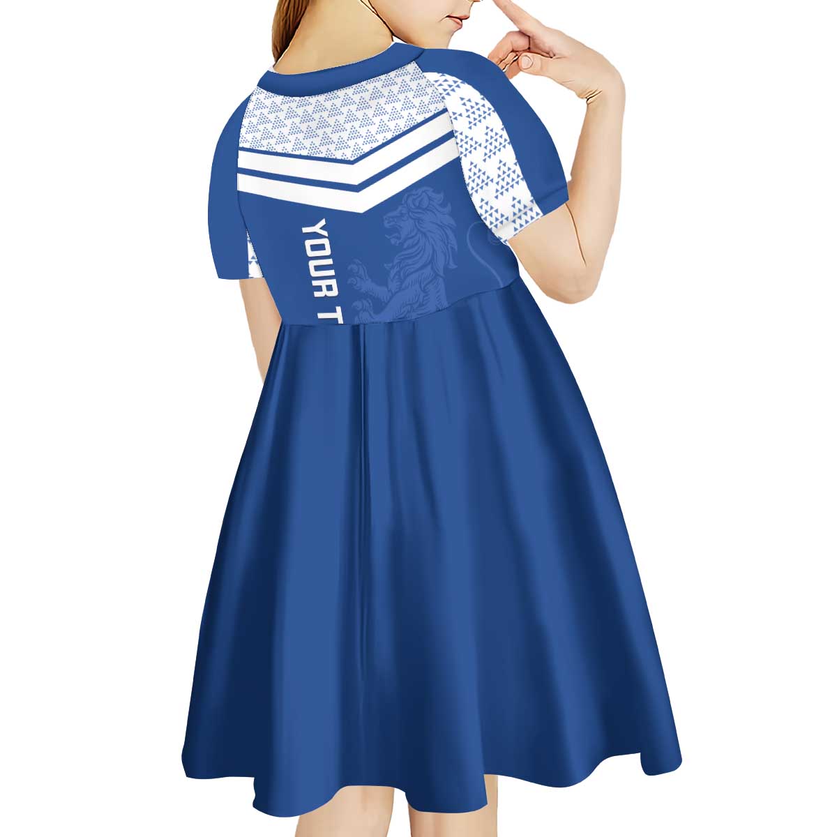 Mount Pleasant Jamaica Football Custom Kid Short Sleeve Dress Come On Stush - Wonder Print Shop