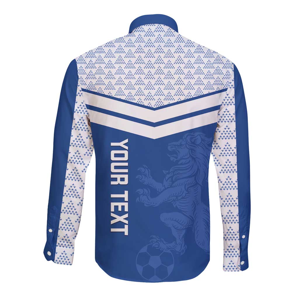 Mount Pleasant Jamaica Football Custom Long Sleeve Button Shirt Come On Stush - Wonder Print Shop