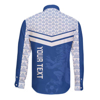 Mount Pleasant Jamaica Football Custom Long Sleeve Button Shirt Come On Stush - Wonder Print Shop