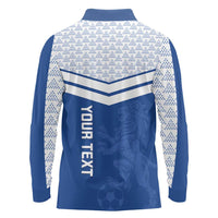 Mount Pleasant Jamaica Football Custom Long Sleeve Polo Shirt Come On Stush - Wonder Print Shop