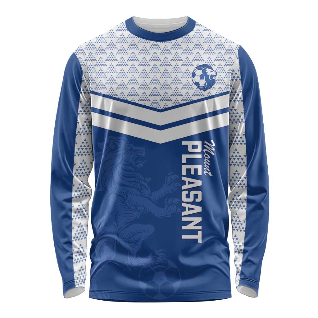 Mount Pleasant Jamaica Football Custom Long Sleeve Shirt Come On Stush - Wonder Print Shop