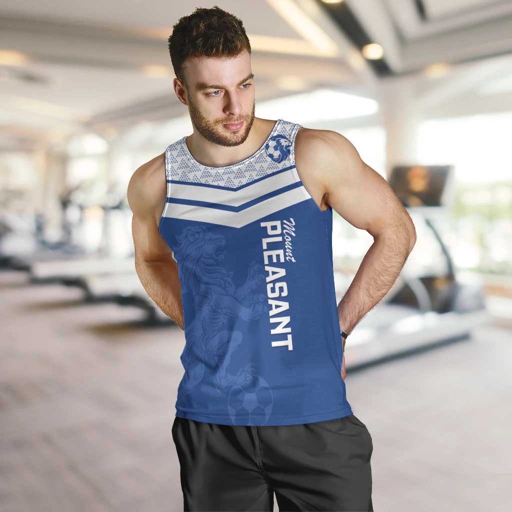 Mount Pleasant Jamaica Football Custom Men Tank Top Come On Stush - Wonder Print Shop