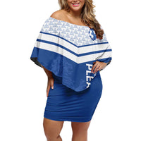 Mount Pleasant Jamaica Football Custom Off Shoulder Short Dress Come On Stush - Wonder Print Shop