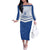 Mount Pleasant Jamaica Football Custom Off The Shoulder Long Sleeve Dress Come On Stush - Wonder Print Shop