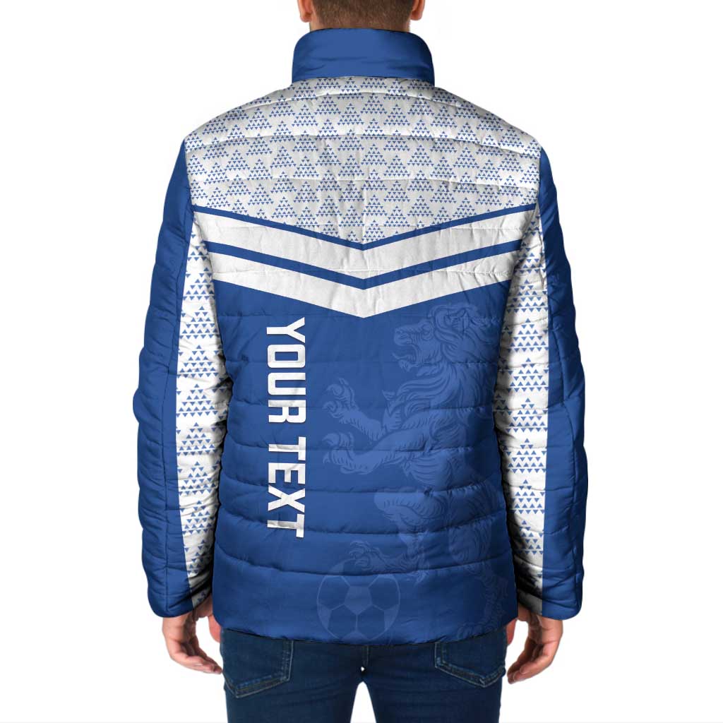 Mount Pleasant Jamaica Football Custom Padded Jacket Come On Stush - Wonder Print Shop