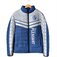 Mount Pleasant Jamaica Football Custom Padded Jacket Come On Stush - Wonder Print Shop