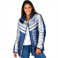 Mount Pleasant Jamaica Football Custom Padded Jacket Come On Stush - Wonder Print Shop