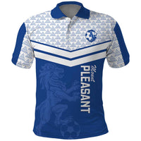 Mount Pleasant Jamaica Football Custom Polo Shirt Come On Stush - Wonder Print Shop