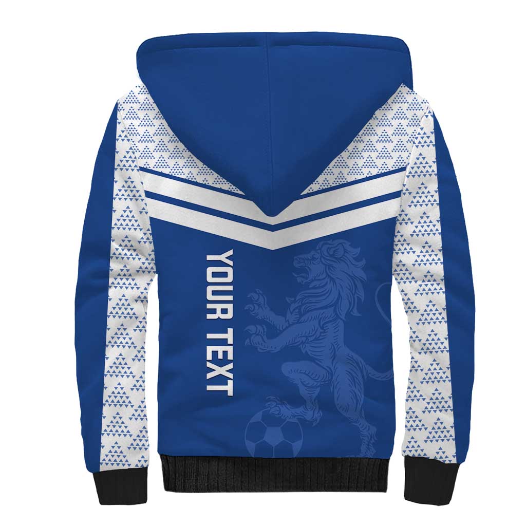 Mount Pleasant Jamaica Football Custom Sherpa Hoodie Come On Stush - Wonder Print Shop