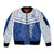 Mount Pleasant Jamaica Football Custom Sleeve Zip Bomber Jacket Come On Stush - Wonder Print Shop