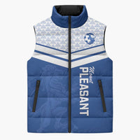Mount Pleasant Jamaica Football Custom Sleeveless Puffer Jacket Come On Stush - Wonder Print Shop