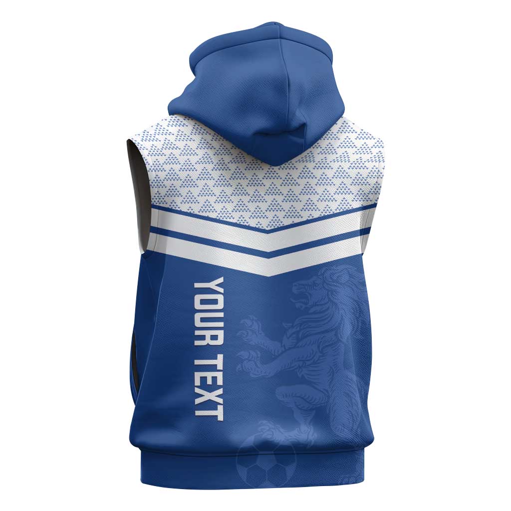 Mount Pleasant Jamaica Football Custom Sleeveless Zip Hoodie Come On Stush - Wonder Print Shop