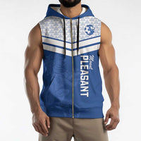 Mount Pleasant Jamaica Football Custom Sleeveless Zip Hoodie Come On Stush - Wonder Print Shop