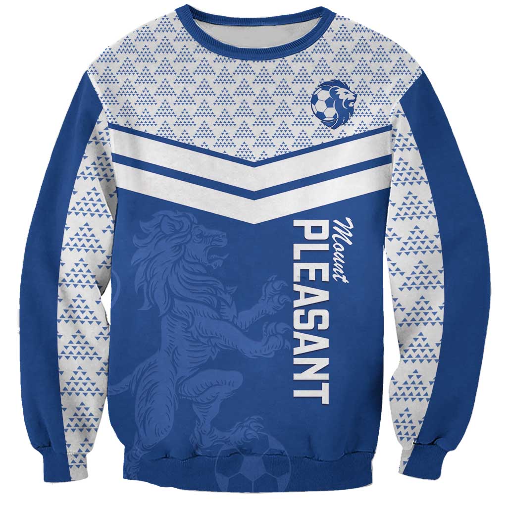 Mount Pleasant Jamaica Football Custom Sweatshirt Come On Stush - Wonder Print Shop