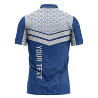 Mount Pleasant Jamaica Football Custom Zipper Polo Shirt Come On Stush - Wonder Print Shop