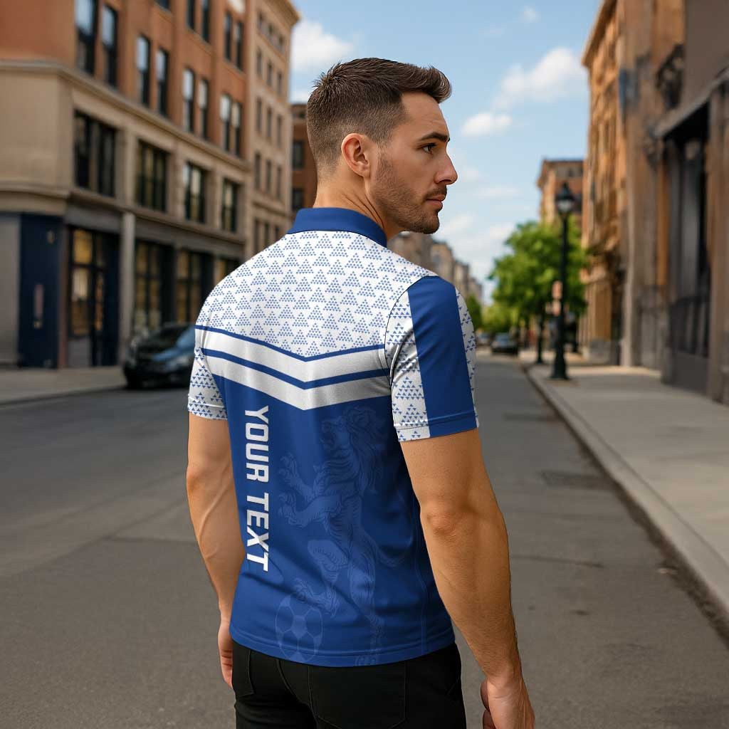 Mount Pleasant Jamaica Football Custom Zipper Polo Shirt Come On Stush - Wonder Print Shop