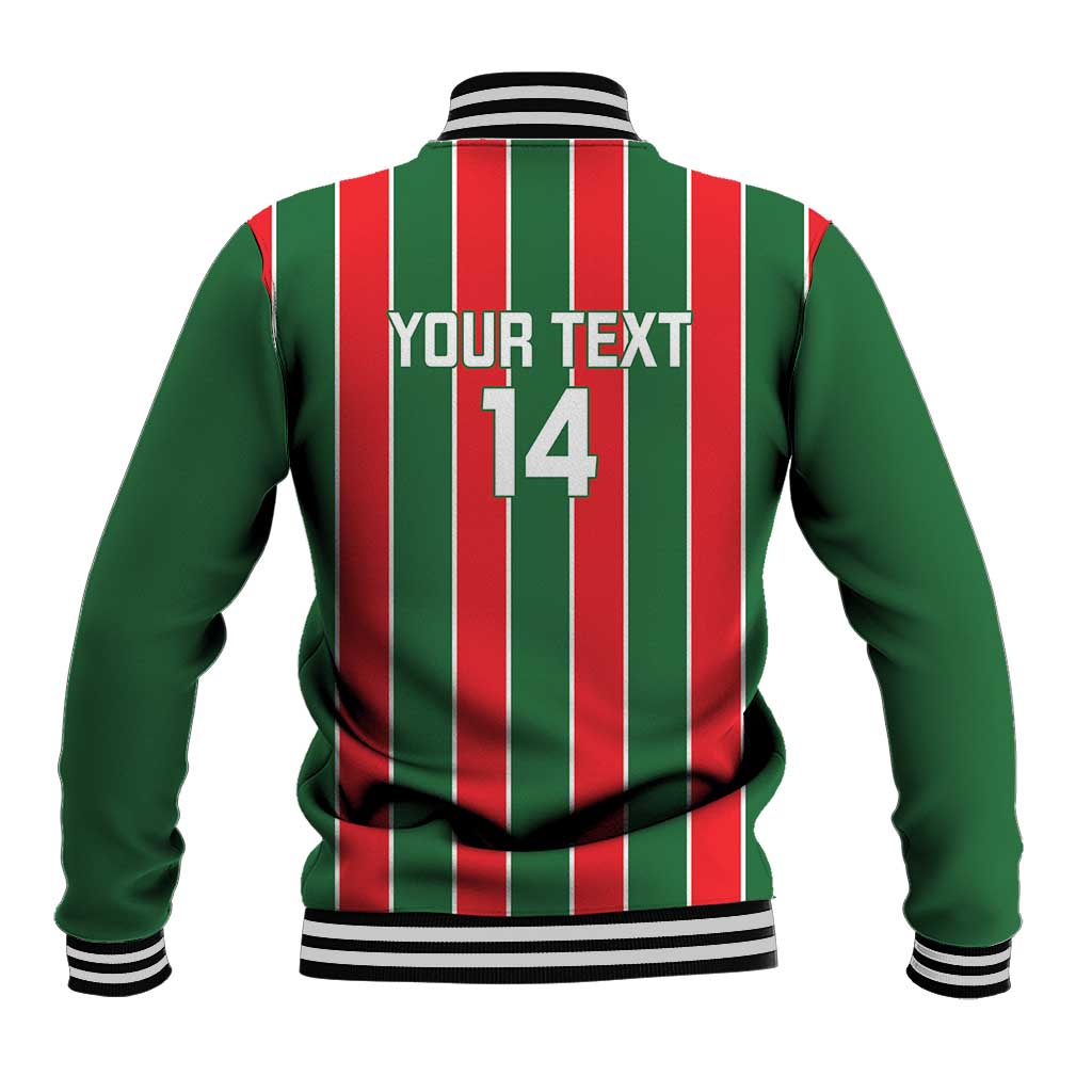 Robinhood Suriname Football Custom Baseball Jacket Go Geen Strijd - Wonder Print Shop