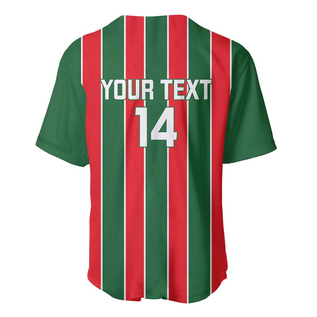 Robinhood Suriname Football Custom Baseball Jersey Go Geen Strijd - Wonder Print Shop