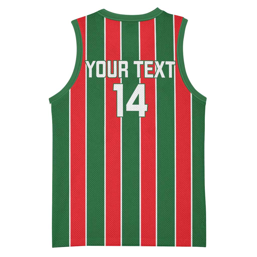 Robinhood Suriname Football Custom Basketball Jersey Go Geen Strijd - Wonder Print Shop