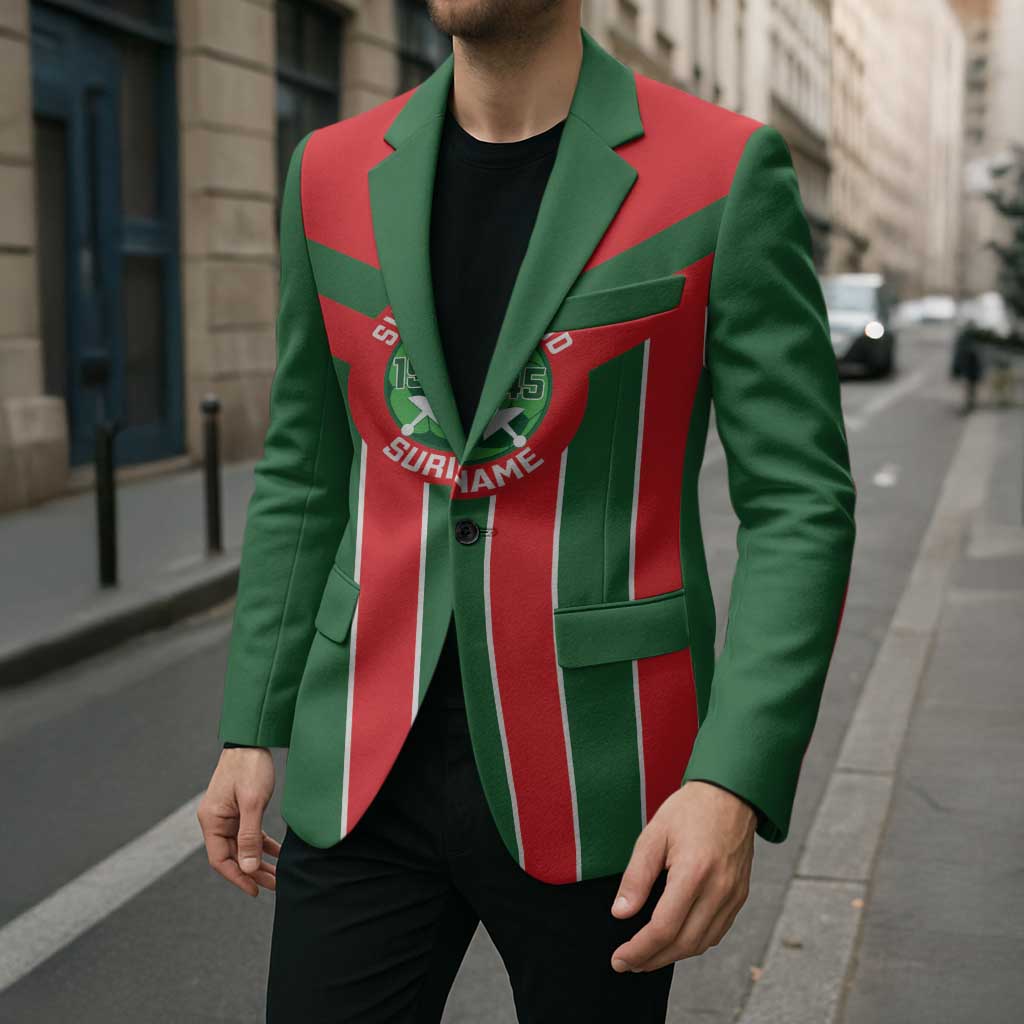 Robinhood Suriname Football Custom Blazer Go Geen Strijd - Wonder Print Shop