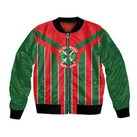 Robinhood Suriname Football Custom Bomber Jacket Go Geen Strijd - Wonder Print Shop